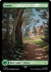 Forest (0110) - Universes Beyond: Assassin's Creed - Magic: The Gathering card