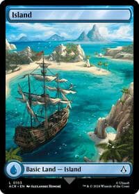Island (0103) - Universes Beyond: Assassin's Creed - Magic: The Gathering card