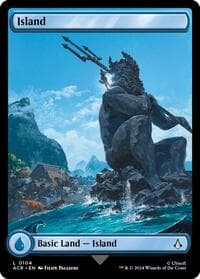 Island (0104) - Universes Beyond: Assassin's Creed - Magic: The Gathering card