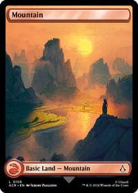 Mountain (0108) - Universes Beyond: Assassin's Creed - Magic: The Gathering card