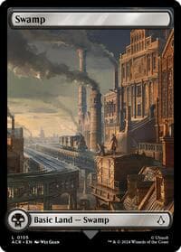 Swamp (0105) - Universes Beyond: Assassin's Creed - Magic: The Gathering card