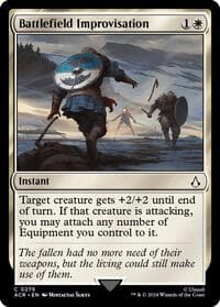 Battlefield Improvisation - Universes Beyond: Assassin's Creed - Magic: The Gathering card