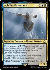 Achilles Davenport - Universes Beyond: Assassin's Creed - Magic: The Gathering card