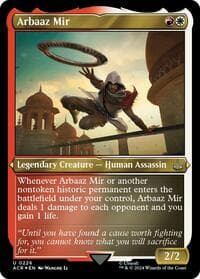 Arbaaz Mir (Foil Etched) - Universes Beyond: Assassin's Creed - Magic: The Gathering card