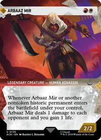 Arbaaz Mir (Showcase) - Universes Beyond: Assassin's Creed - Magic: The Gathering card