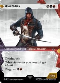 Arno Dorian (Showcase) - Universes Beyond: Assassin's Creed - Magic: The Gathering card