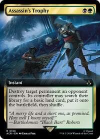 Assassin's Trophy (Extended Art) - Universes Beyond: Assassin's Creed - Magic: The Gathering card