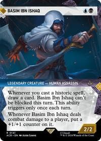 Basim Ibn Ishaq (Showcase) - Universes Beyond: Assassin's Creed - Magic: The Gathering card