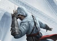 Altair Ibn-La'Ahad Art Card - Art Series: Universes Beyond: Assassin's Creed - Magic: The Gathering card