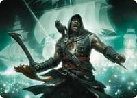 Adewale, Breaker of Chains Art Card - Art Series: Universes Beyond: Assassin's Creed - Magic: The Gathering card