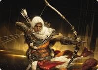 Bayek of Siwa Art Card - Art Series: Universes Beyond: Assassin's Creed - Magic: The Gathering card