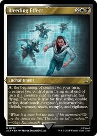 Bleeding Effect (Foil Etched) - Universes Beyond: Assassin's Creed - Magic: The Gathering card