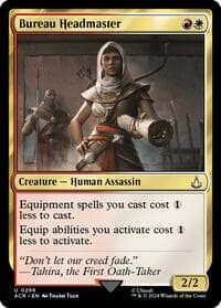 Bureau Headmaster - Universes Beyond: Assassin's Creed - Magic: The Gathering card