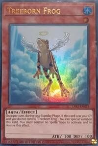 Treeborn Frog - The Lost Art Promotion - YuGiOh card