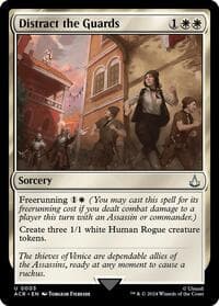 Distract the Guards - Universes Beyond: Assassin's Creed - Magic: The Gathering card