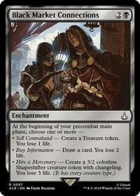 Black Market Connections - Universes Beyond: Assassin's Creed - Magic: The Gathering card
