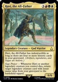 Havi, the All-Father - Universes Beyond: Assassin's Creed - Magic: The Gathering card