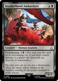 Brotherhood Ambushers - Universes Beyond: Assassin's Creed - Magic: The Gathering card