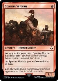 Spartan Veteran - Universes Beyond: Assassin's Creed - Magic: The Gathering card