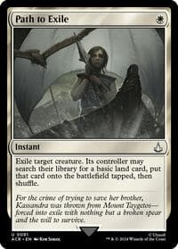 Path to Exile - Universes Beyond: Assassin's Creed - Magic: The Gathering card