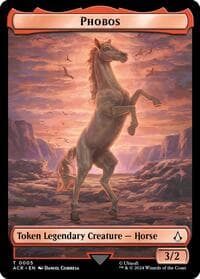 Phobos Token - Universes Beyond: Assassin's Creed - Magic: The Gathering card