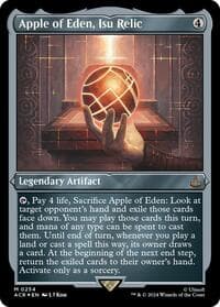Apple of Eden, Isu Relic (Foil Etched) - Universes Beyond: Assassin's Creed - Magic: The Gathering card