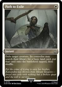 Path to Exile (Foil Etched) - Universes Beyond: Assassin's Creed - Magic: The Gathering card