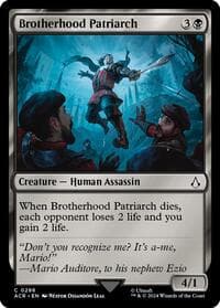 Brotherhood Patriarch - Universes Beyond: Assassin's Creed - Magic: The Gathering card