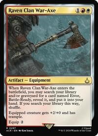 Raven Clan War-Axe - Universes Beyond: Assassin's Creed - Magic: The Gathering card