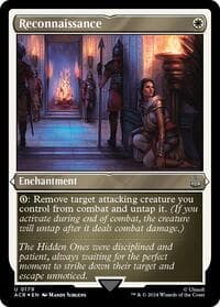 Reconnaissance (Foil Etched) - Universes Beyond: Assassin's Creed - Magic: The Gathering card