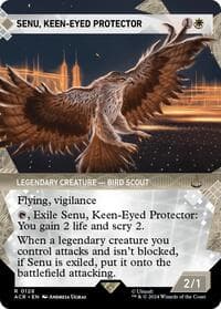 Senu, Keen-Eyed Protector (Showcase) - Universes Beyond: Assassin's Creed - Magic: The Gathering card