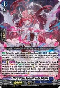 Clerical Star Demonic Lady, Bifrons - DZ-BT02: Illusionless Strife - Cardfight Vanguard card