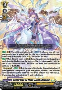 Fated One of Time, Liael=Amorta - DZ-BT02: Illusionless Strife - Cardfight Vanguard card