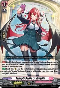Today's Selfie, Freydis - DZ-BT02: Illusionless Strife - Cardfight Vanguard card