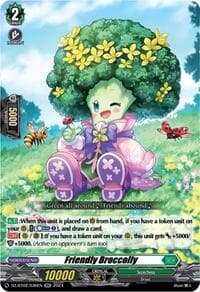 Friendly Broccolly - DZ-BT02: Illusionless Strife - Cardfight Vanguard card
