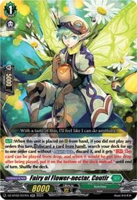 Fairy of Flower-nectar, Coutir - DZ-BT02: Illusionless Strife - Cardfight Vanguard card