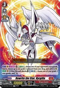 Rewrite the Star, Vyrgilla - DZ-BT02: Illusionless Strife - Cardfight Vanguard card