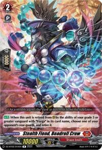 Stealth Fiend, Beadroll Crow - DZ-BT02: Illusionless Strife - Cardfight Vanguard card