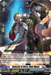 Galactic B-Hero, Able Matyz - DZ-BT02: Illusionless Strife - Cardfight Vanguard card
