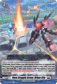 Nova Grapple Arena: Urban City - DZ-BT02: Illusionless Strife - Cardfight Vanguard card