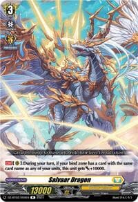 Salvaar Dragon - DZ-BT02: Illusionless Strife - Cardfight Vanguard card