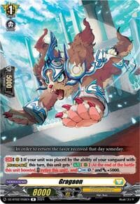 Gragaon - DZ-BT02: Illusionless Strife - Cardfight Vanguard card