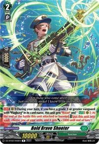 Bold Brave Shooter - DZ-BT02: Illusionless Strife - Cardfight Vanguard card