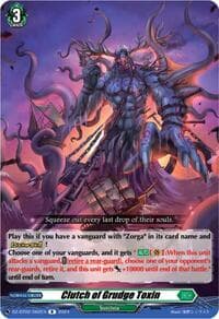 Clutch of Grudge Toxin - DZ-BT02: Illusionless Strife - Cardfight Vanguard card