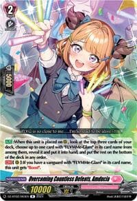 Overcoming Countless Defeats, Amducia - DZ-BT02: Illusionless Strife - Cardfight Vanguard card