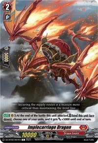 Implecarriage Dragon - DZ-BT02: Illusionless Strife - Cardfight Vanguard card