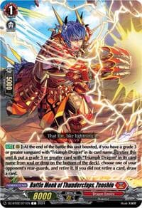 Battle Monk of Thunderclaps, Zenshin - DZ-BT02: Illusionless Strife - Cardfight Vanguard card