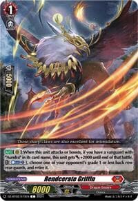 Rendcerate Griffin - DZ-BT02: Illusionless Strife - Cardfight Vanguard card