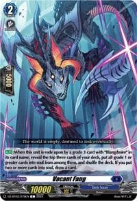 Vacant Fang - DZ-BT02: Illusionless Strife - Cardfight Vanguard card