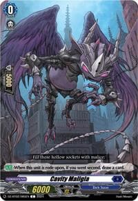 Cavity Maligia - DZ-BT02: Illusionless Strife - Cardfight Vanguard card